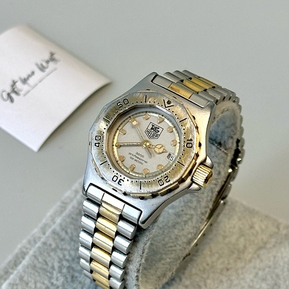 TAG Heuer 3000 Professional 934.208 ladies' Two-Tone 28mm Luxury SwissMade Watch - Picture 1 of 14